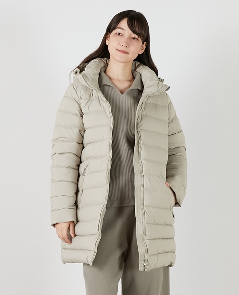 【PYRENEX/ピレネックス】Wジップ ダウンパーカー 詳細画像 ライトベージュ 1