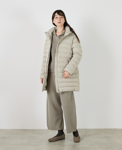 【PYRENEX/ピレネックス】Wジップ ダウンパーカー 詳細画像 ライトベージュ 3