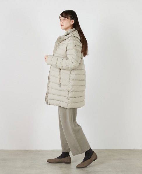 【PYRENEX/ピレネックス】Wジップ ダウンパーカー 詳細画像 ライトベージュ 4