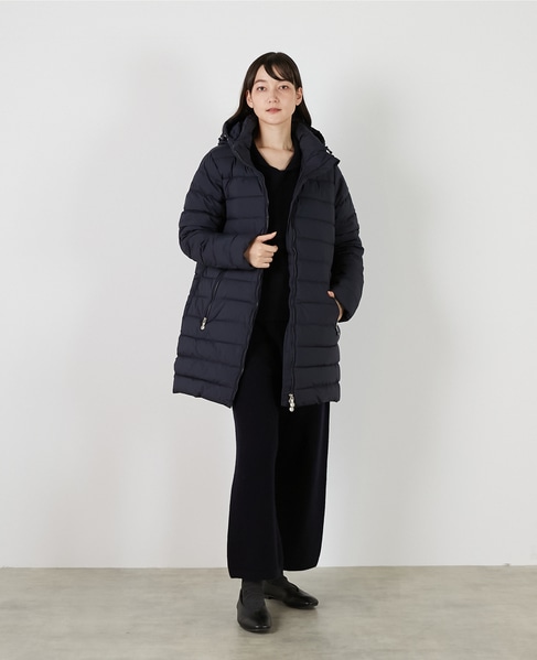 【PYRENEX/ピレネックス】Wジップ ダウンパーカー 詳細画像 ネイビー 2