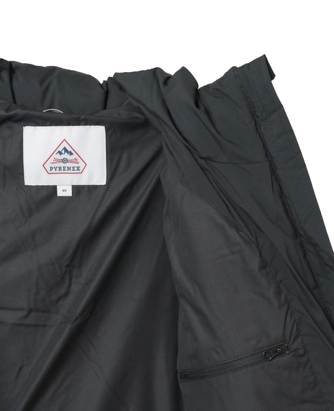 【PYRENEX/ピレネックス】Wジップ ダウンパーカー 詳細画像 ブラック 19