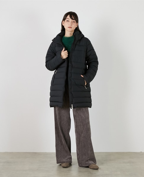【PYRENEX/ピレネックス】Wジップ ダウンパーカー 詳細画像 ブラック 2