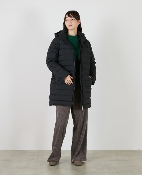 【PYRENEX/ピレネックス】Wジップ ダウンパーカー 詳細画像 ブラック 3