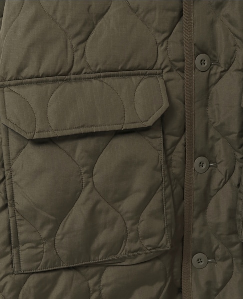 【TAION /タイオン】フード付ロングダウン 詳細画像 カーキ 8