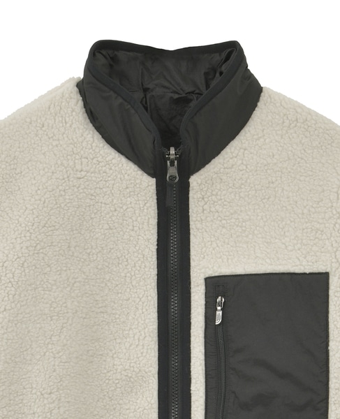 【THE NORTH FACE/ザ・ノース・フェイス】Reversible Extreme Pile Fleece Jacket 詳細画像 アイボリー 3
