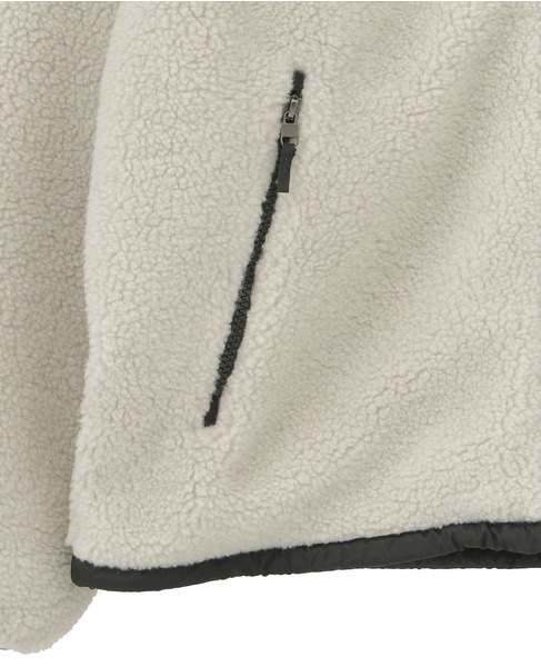 【THE NORTH FACE/ザ・ノース・フェイス】Reversible Extreme Pile Fleece Jacket 詳細画像 アイボリー 5