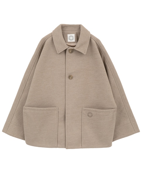 【ORCIVAL/オーシバル】DOLMAN SLEEVE JACKET 詳細画像 ベージュ 1