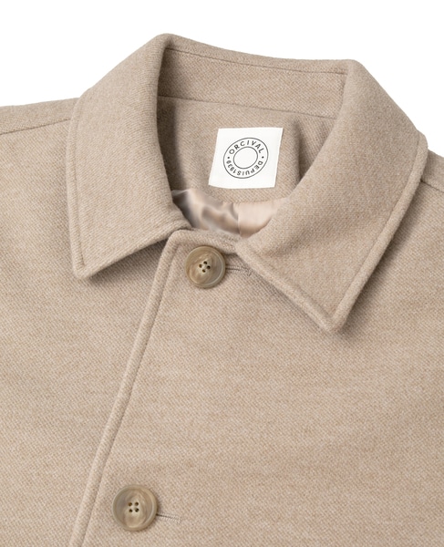 【ORCIVAL/オーシバル】DOLMAN SLEEVE JACKET 詳細画像 ベージュ 3