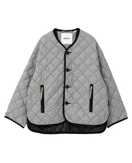 【Gymphlex/ジムフレックス】 QUILT DOWN COLLARLESS JACKET