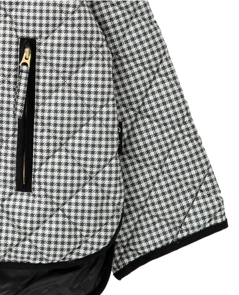 【Gymphlex/ジムフレックス】 QUILT DOWN COLLARLESS JACKET 詳細画像 チェック 4