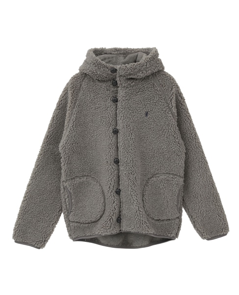 【Gymphlex/ジムフレックス】BOA HOODED JACKET 詳細画像 ダークベージュ 1