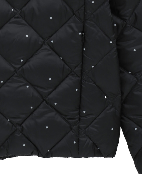 《別注》【TAION/タイオン】ドットプリントクルーネックダウンジャケット 詳細画像 ドット 14