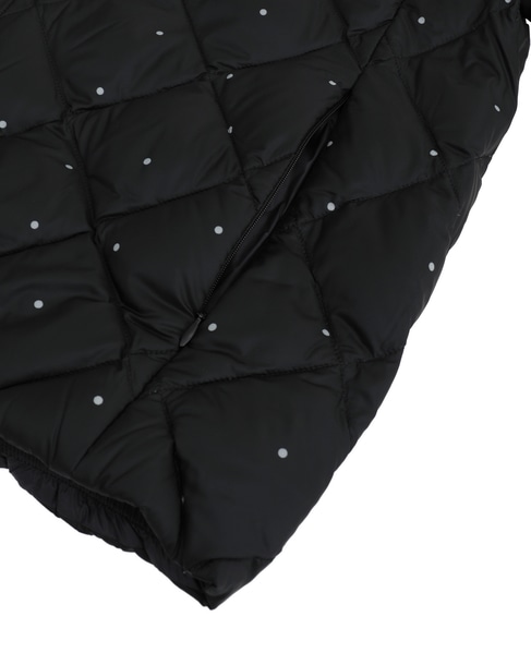 《別注》【TAION/タイオン】ドットプリントクルーネックダウンジャケット 詳細画像 ドット 16