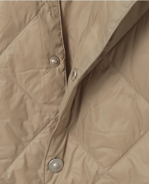 【TAION /タイオン】クルーネックダウンジャケット 詳細画像 ダークベージュ 6