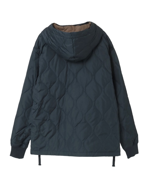 【TAION /タイオン】Wジップ ダウンパーカー 詳細画像 ダークネイビー 2