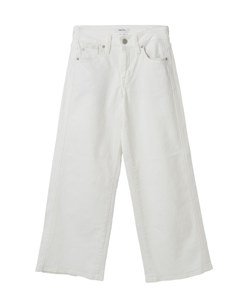 【something/サムシング】LISA SEMI WIDE 詳細画像 ホワイト 1