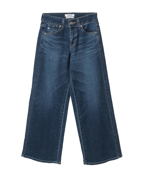 【something/サムシング】LISA SEMI WIDE 詳細画像 インディゴブルー 1