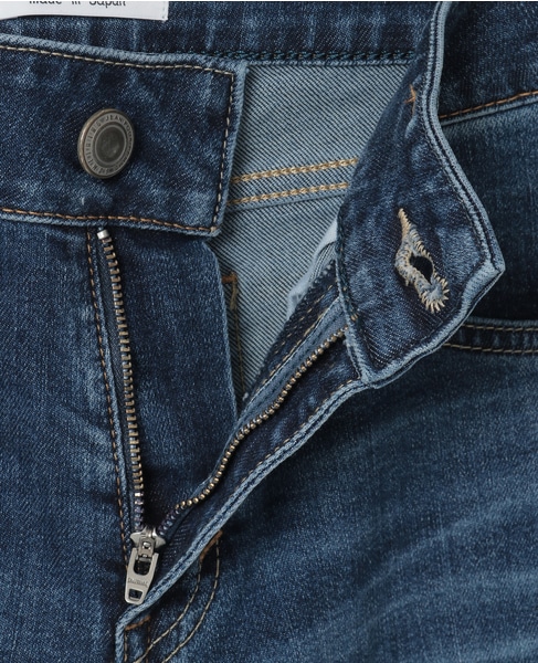 【something/サムシング】LISA SEMI WIDE 詳細画像 インディゴブルー 5