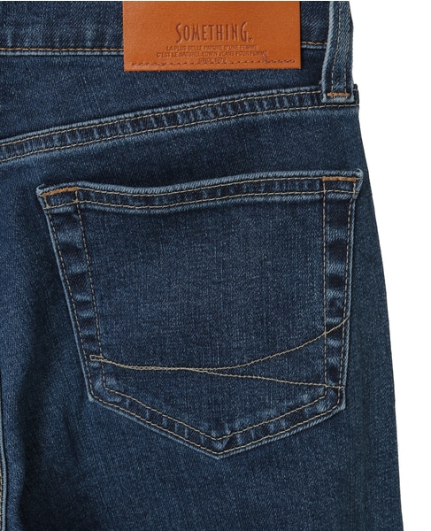 【something/サムシング】LISA SEMI WIDE 詳細画像 インディゴブルー 6