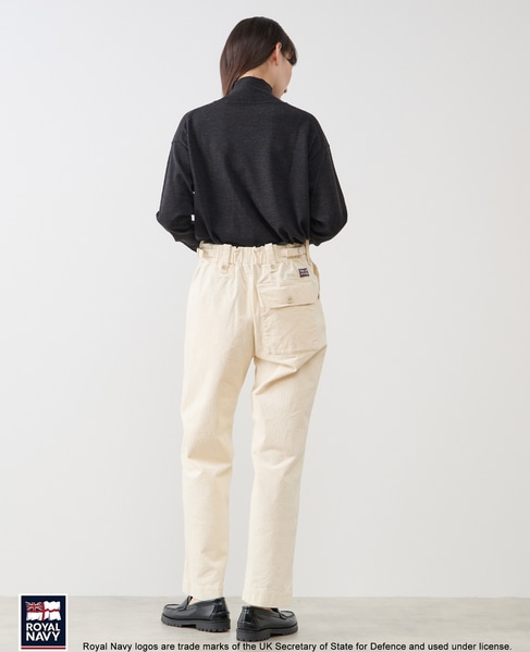 《別注》【ROYAL NAVY/ロイヤルネイビー】ベイカーパンツ 詳細画像 アイボリー 6