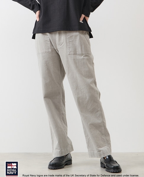 《別注》【ROYAL NAVY/ロイヤルネイビー】ベイカーパンツ 詳細画像 ライトグレー 1