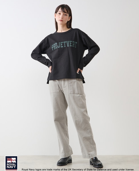 《別注》【ROYAL NAVY/ロイヤルネイビー】ベイカーパンツ 詳細画像 ライトグレー 2