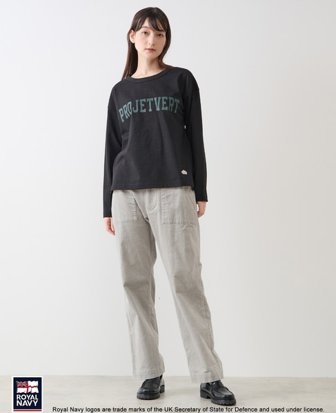 《別注》【ROYAL NAVY/ロイヤルネイビー】ベイカーパンツ 詳細画像 ライトグレー 8