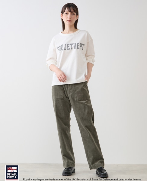 《別注》【ROYAL NAVY/ロイヤルネイビー】ベイカーパンツ 詳細画像 カーキ 2