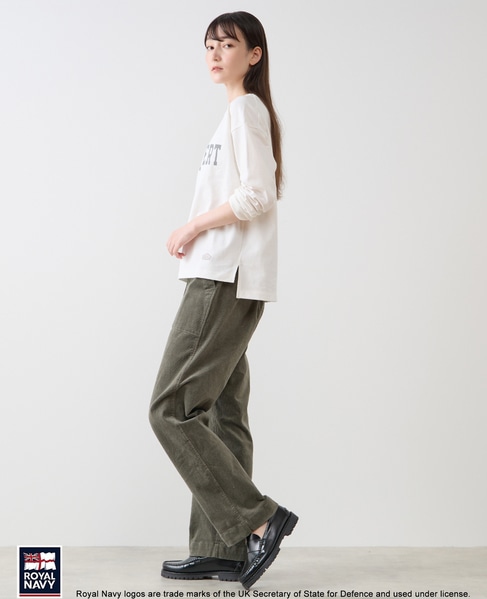 《別注》【ROYAL NAVY/ロイヤルネイビー】ベイカーパンツ 詳細画像 カーキ 4