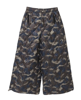 【TAION /タイオン】ダウンキュロットパンツ