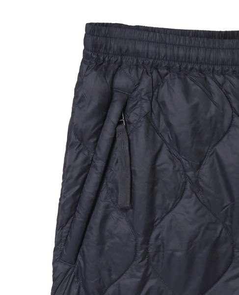 【TAION /タイオン】ダウンキュロットパンツ 詳細画像 ダークネイビー 5