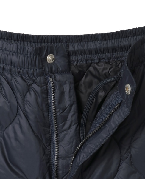 【TAION /タイオン】ダウンキュロットパンツ 詳細画像 ダークネイビー 6