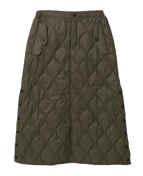 【TAION /タイオン】ダウンスカート 詳細画像 カーキ 1