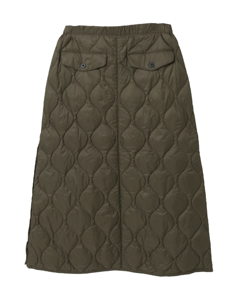 【TAION /タイオン】ダウンスカート 詳細画像 カーキ 2