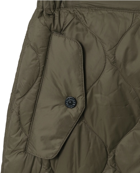 【TAION /タイオン】ダウンスカート 詳細画像 カーキ 5