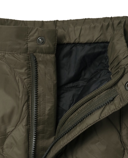 【TAION /タイオン】ダウンスカート 詳細画像 カーキ 6