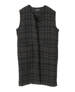 【John Branigan/ジョンブラニガン】フリンジロングジレ