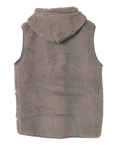 【Gymphlex/ジムフレックス】 BOA HOODED VEST 詳細画像 ダークベージュ 2