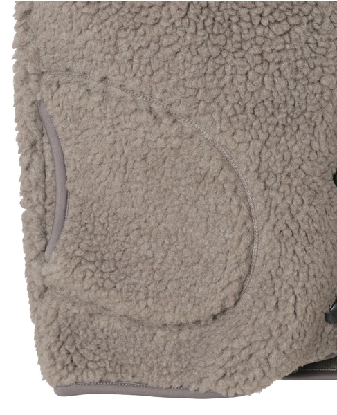 【Gymphlex/ジムフレックス】 BOA HOODED VEST 詳細画像 ダークベージュ 5