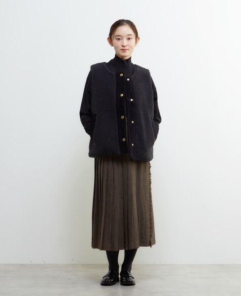 【Barbour/バブアー】ボアベスト 詳細画像 キナリ 2