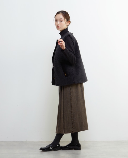 【Barbour/バブアー】ボアベスト 詳細画像 キナリ 4