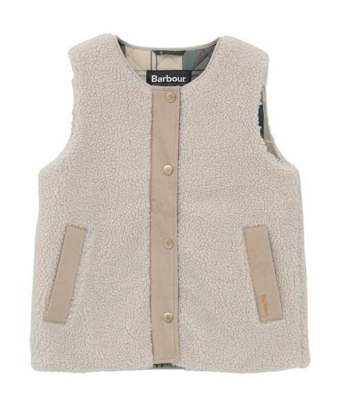 【Barbour/バブアー】ボアベスト 詳細画像 キナリ 9