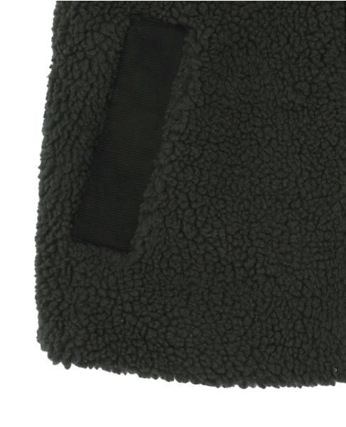 【Barbour/バブアー】ボアベスト 詳細画像 ブラック 5