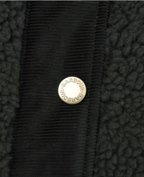 【Barbour/バブアー】ボアベスト 詳細画像 ブラック 7