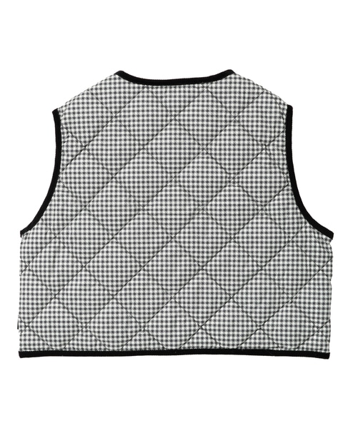 【Gymphlex/ジムフレックス】QUILT DOWN SHORT VEST 詳細画像 チェック 2