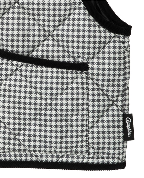 【Gymphlex/ジムフレックス】QUILT DOWN SHORT VEST 詳細画像 チェック 5