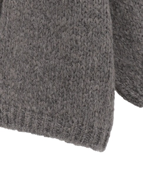 《別注》【TRICOTS JEAN MARC/トリコット・ジーン・ マルク】モヘアニットカーディガン 詳細画像 グレイッシュベージュ 14