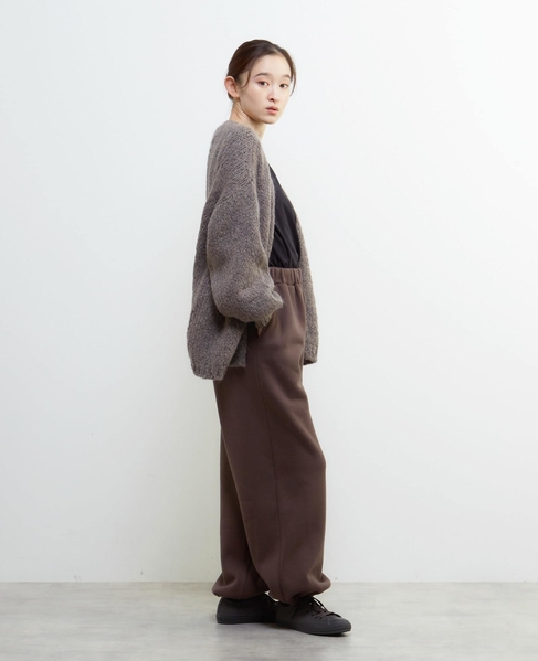 《別注》【TRICOTS JEAN MARC/トリコット・ジーン・ マルク】モヘアニットカーディガン 詳細画像 グレイッシュベージュ 7