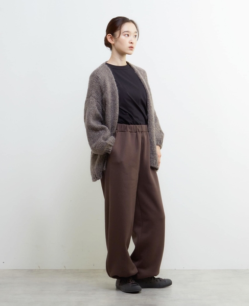 《別注》【TRICOTS JEAN MARC/トリコット・ジーン・ マルク】モヘアニットカーディガン 詳細画像 グレイッシュベージュ 8