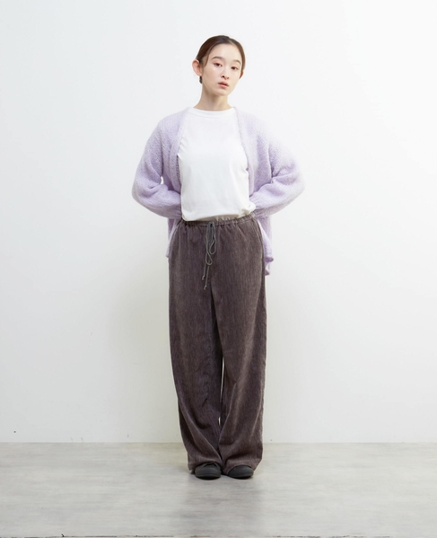 《別注》【TRICOTS JEAN MARC/トリコット・ジーン・ マルク】モヘアニットカーディガン 詳細画像 ラベンダー 9